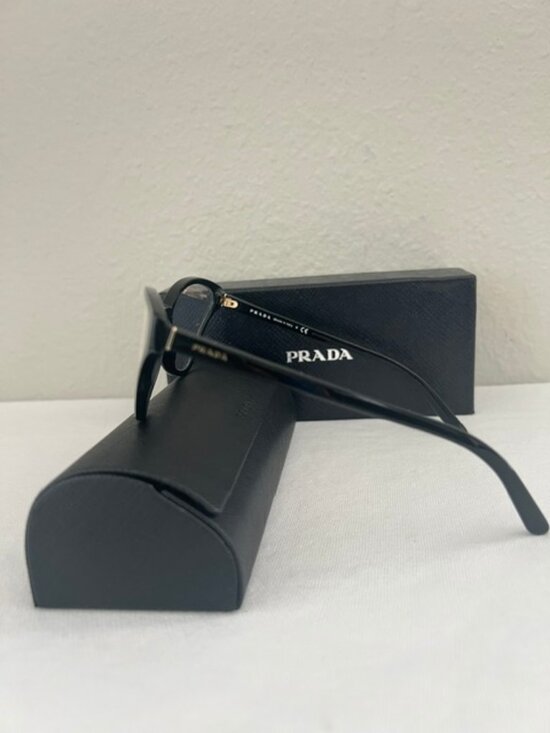 Brand New Authentic Prada Eyeglasses VPR 06X - F 1AB - 1O1 56mm Frame main image 7